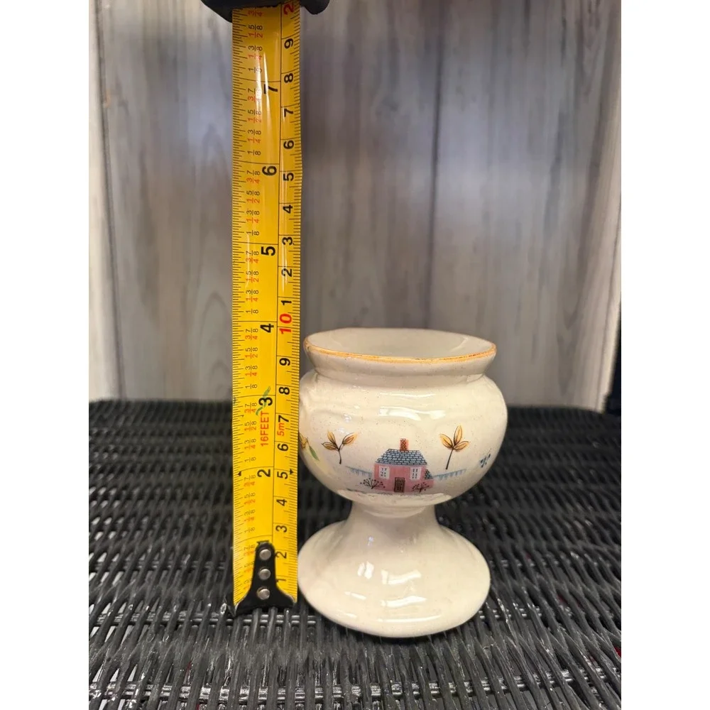 Vintage International Heartland Candle HoldersFloral Set of 2